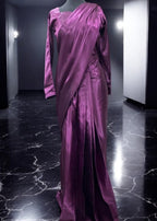 Simple Casual Saree - Shiwani Apparels