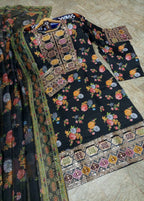 Aneela’s Printed 3 Piece Suit  Premium