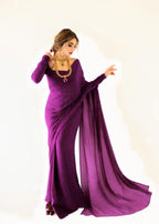Chiffon Saree - Shiwani Apparels